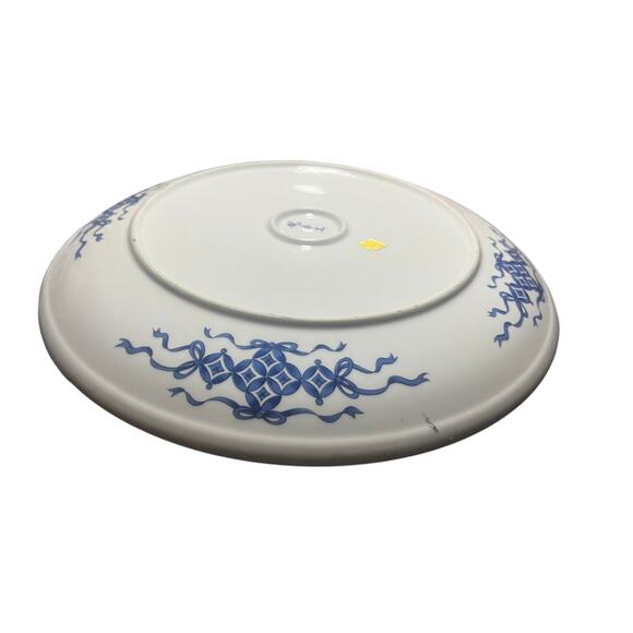 Vintage Japanese Imari Style Porcelain Bowl by Otagiri Mercantile Co. 13" x 1.5" - Picture 4 of 6